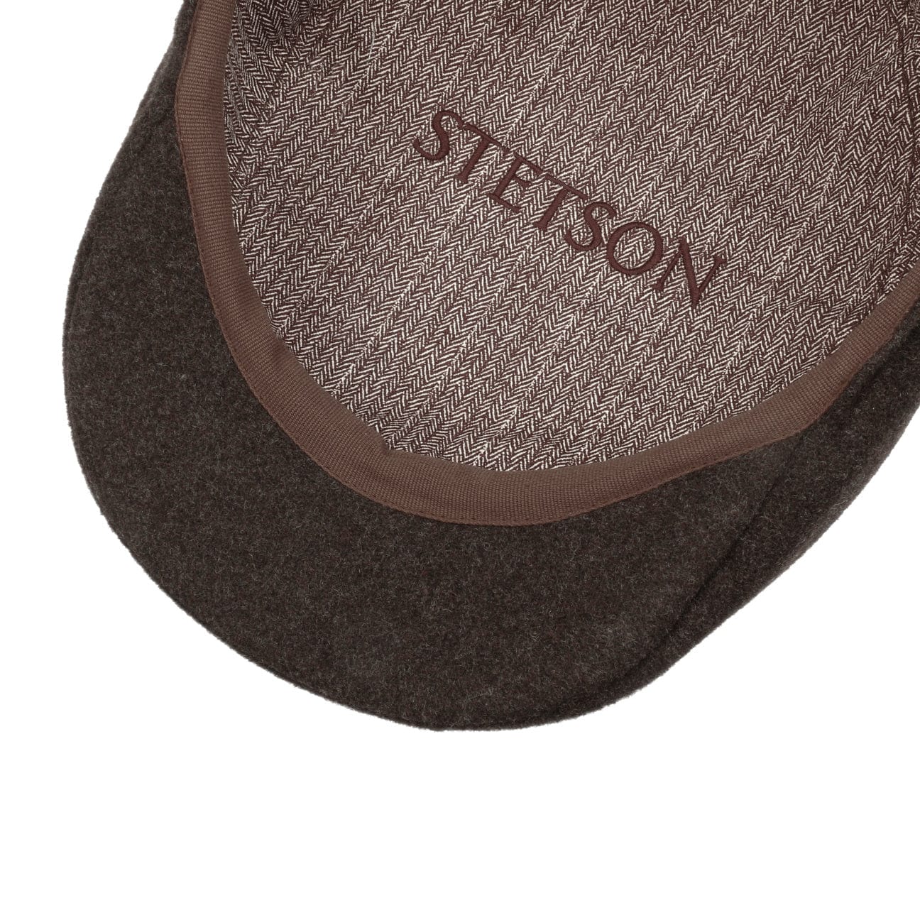 Reid Wool Flat Cap with Cashmere - JJ Hat Center ®