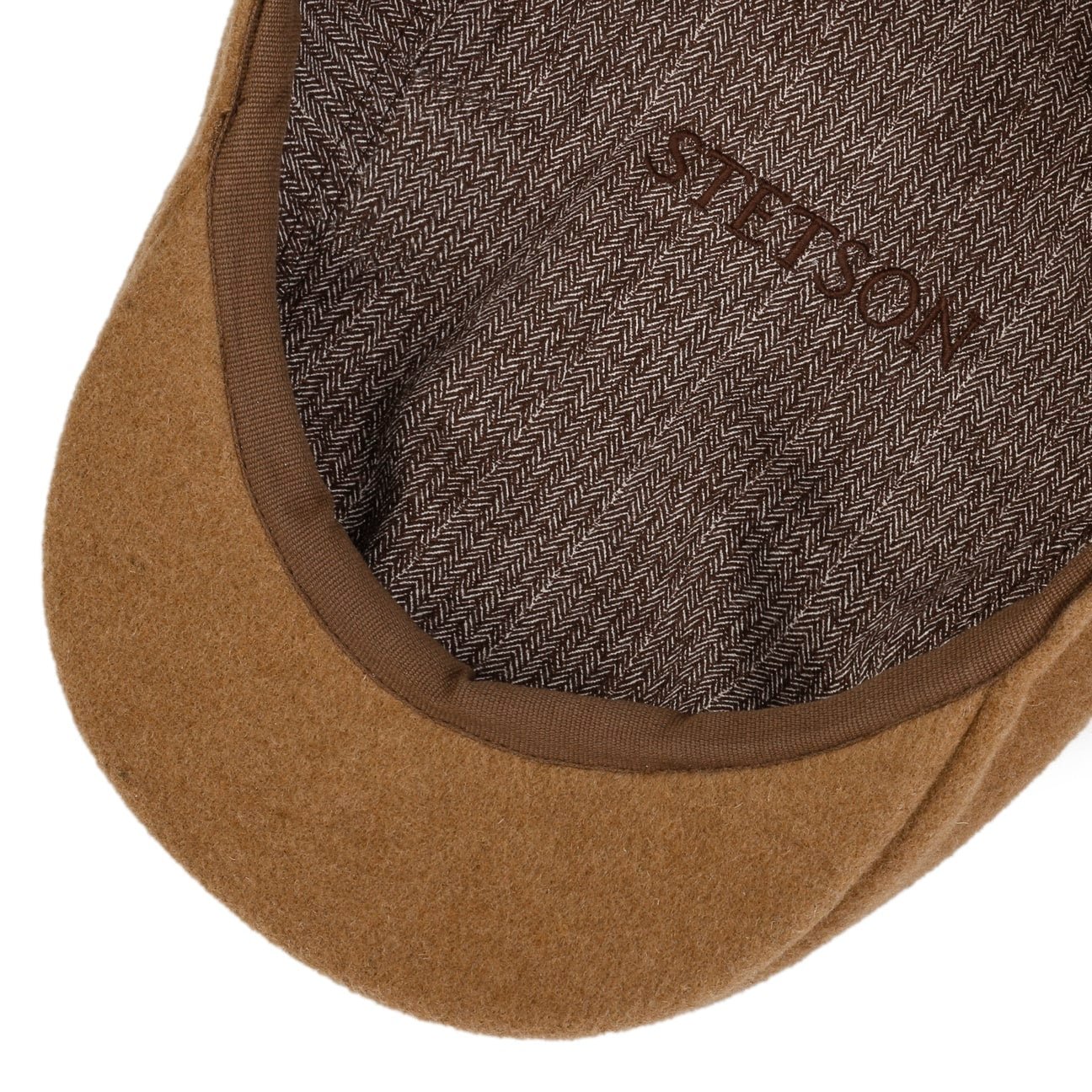 Reid Wool Flat Cap with Cashmere - JJ Hat Center ®