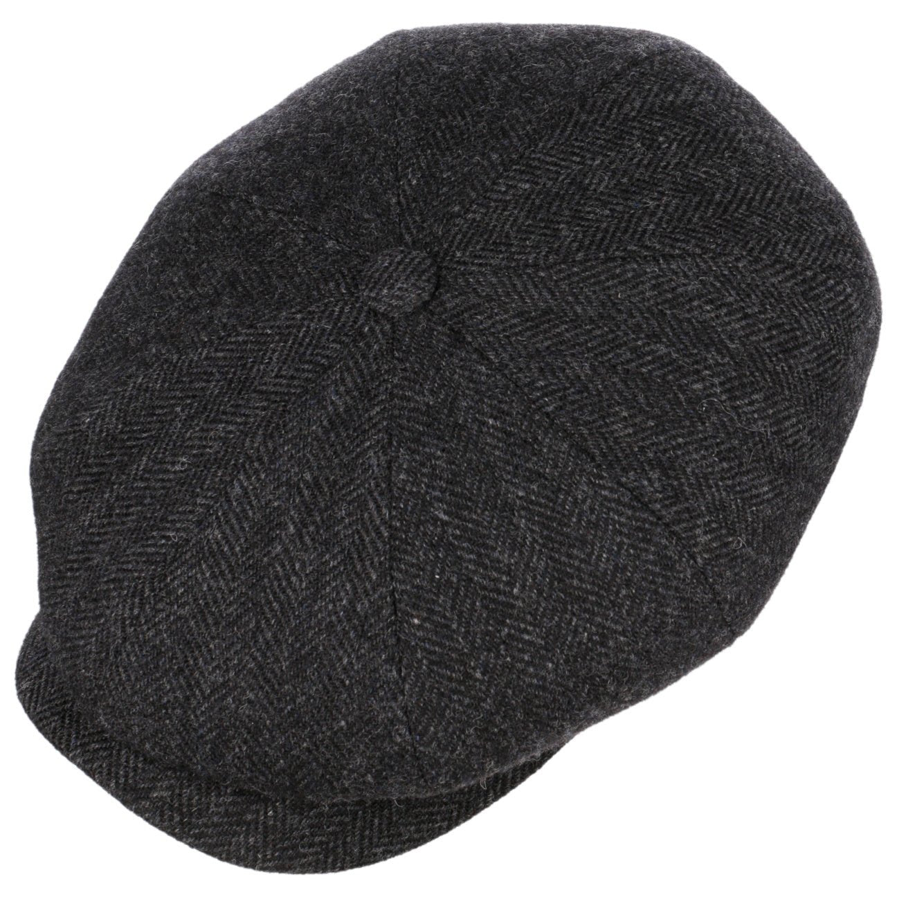 Hatteras Classic Herringbone Ear Flaps Newsboy Cap - JJ Hat Center ®