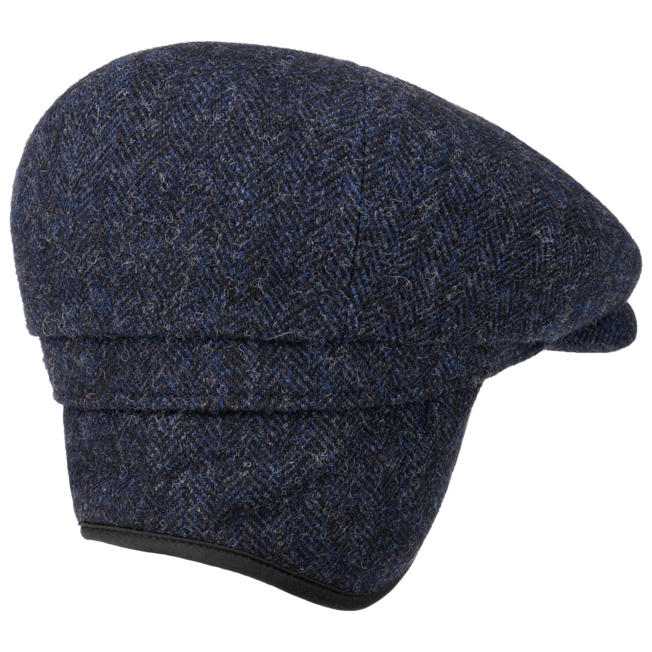 Hatteras Classic Herringbone Ear Flaps Newsboy Cap - JJ Hat Center ®