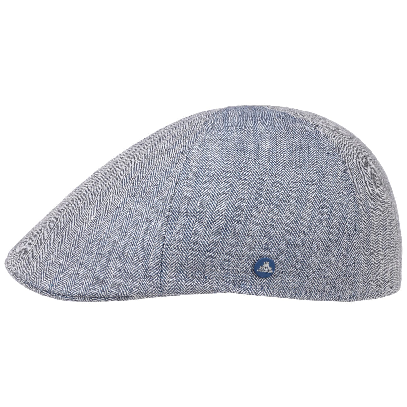 Herringbone Flat Cap by Hammaburg - JJ Hat Center ®