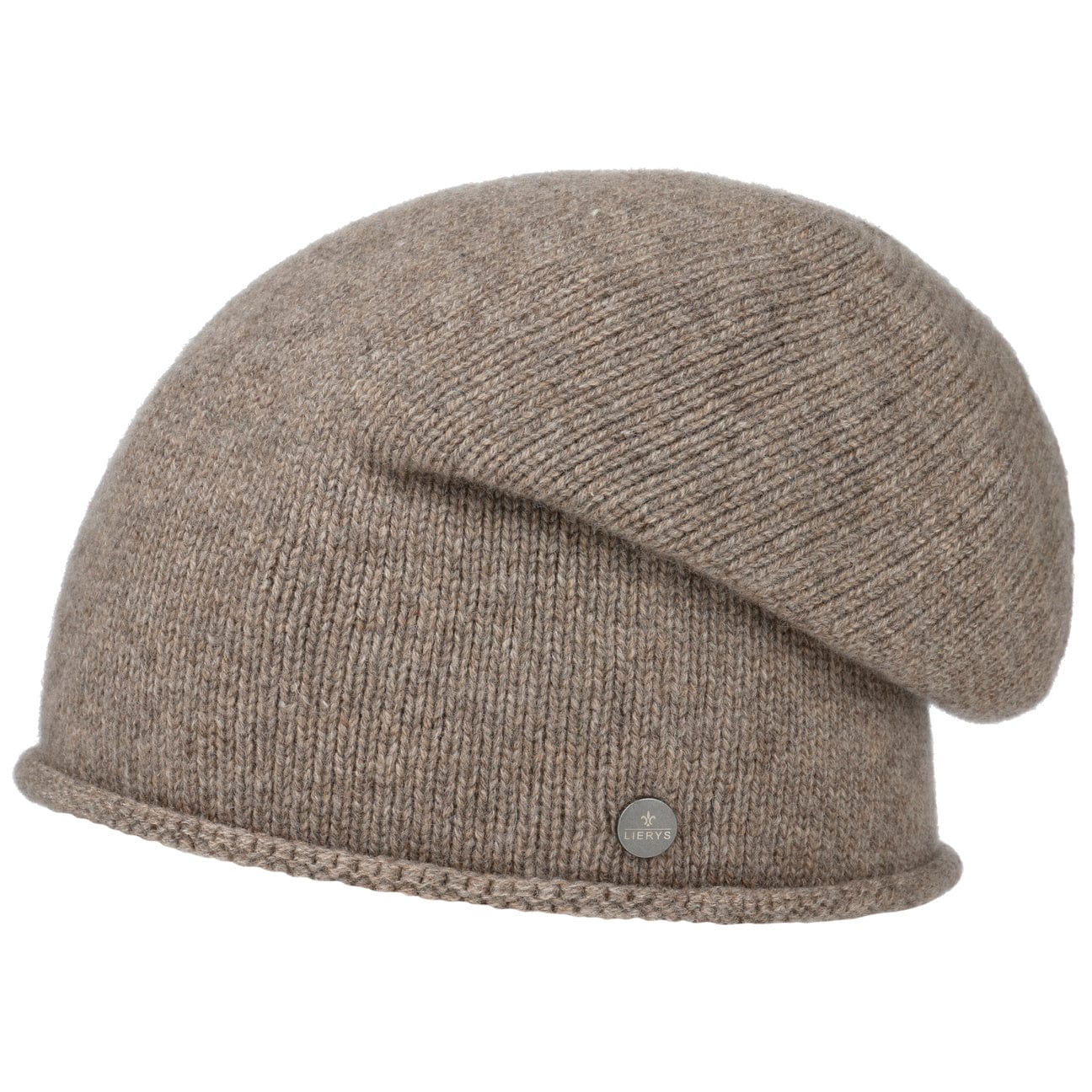 Cashmere Pull on Hat with Rolled Edge - JJ Hat Center ®