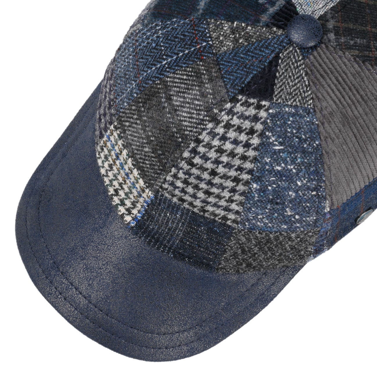Classic Patchwork Wool Cap - JJ Hat Center ®