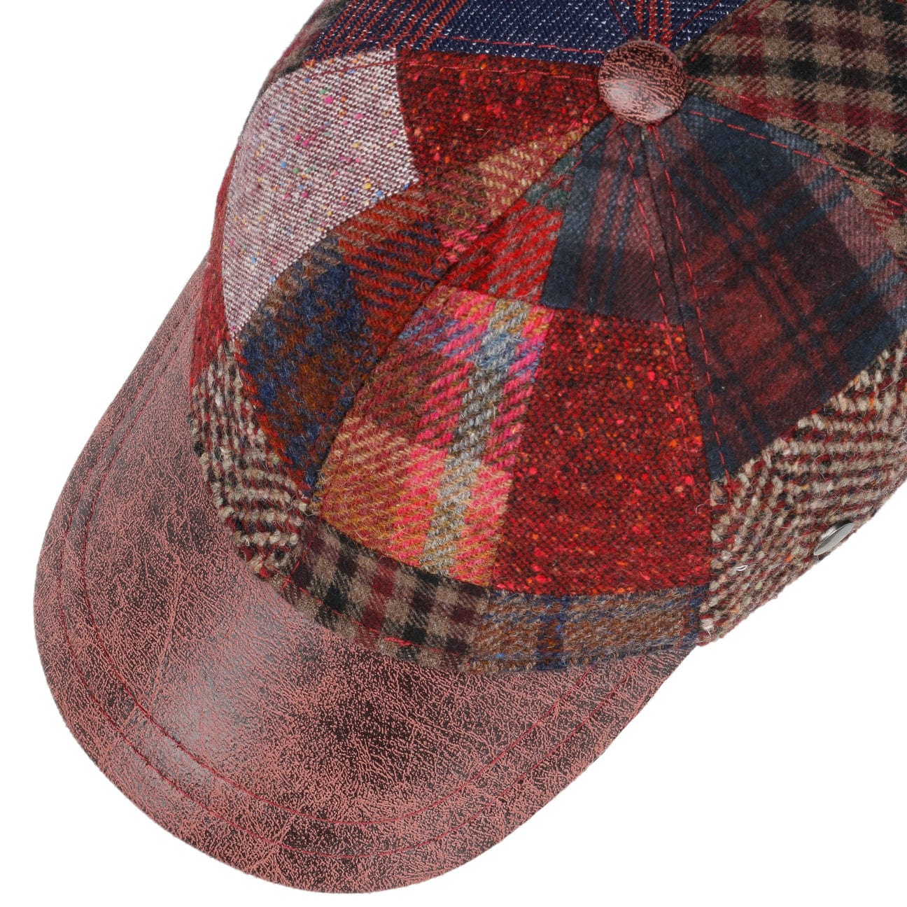 Classic Patchwork Wool Cap - JJ Hat Center ®