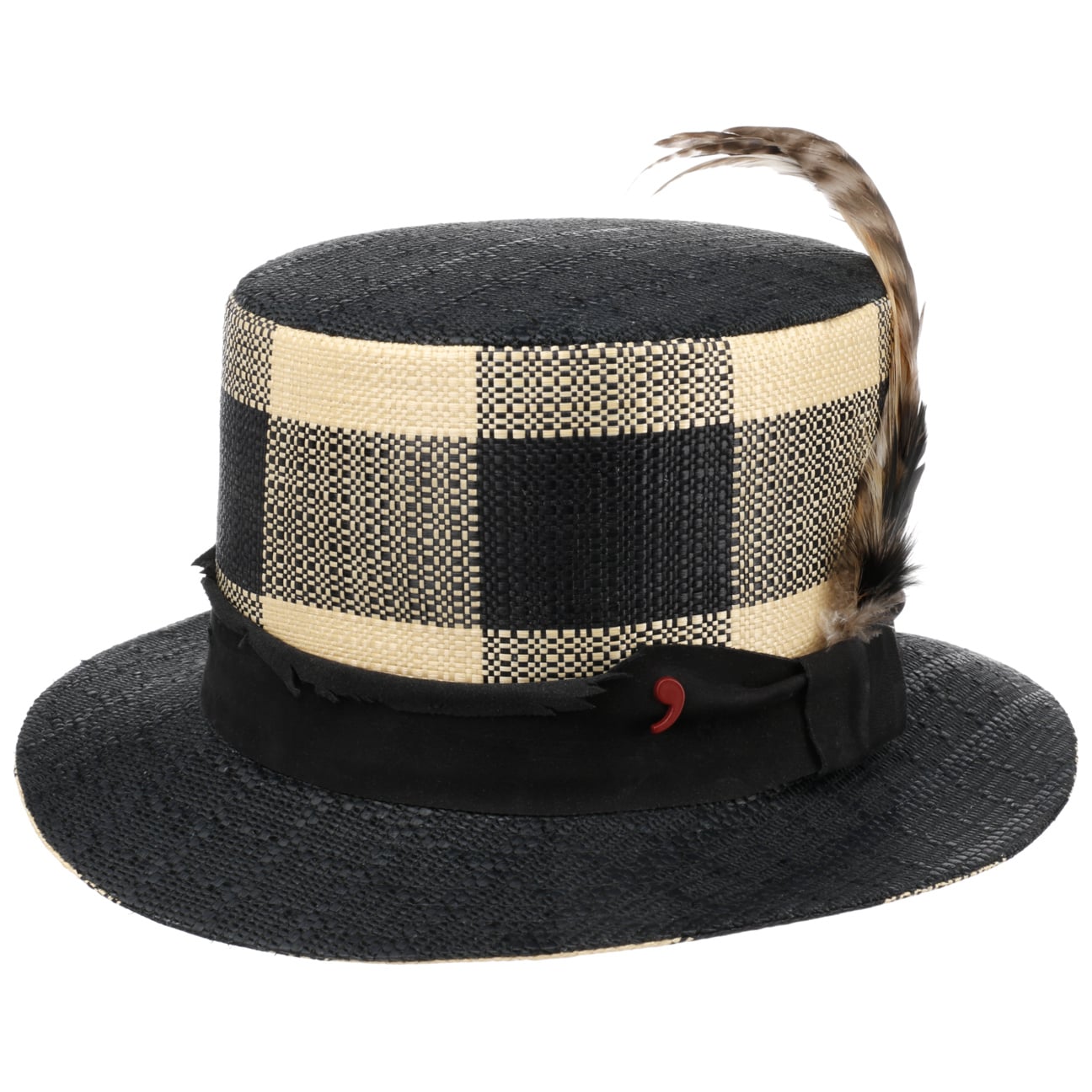 Top Hat with Leather Band - JJ Hat Center ®