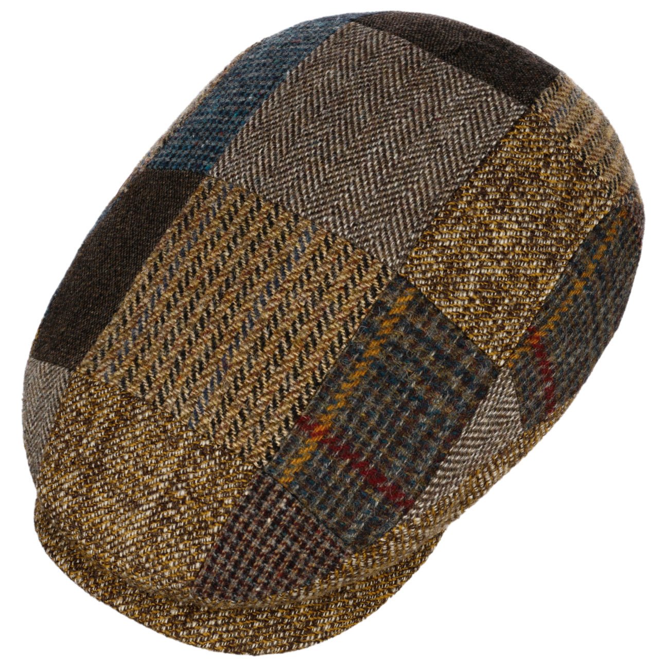 Mandeo Driver Patchwork Flat Cap - JJ Hat Center ®