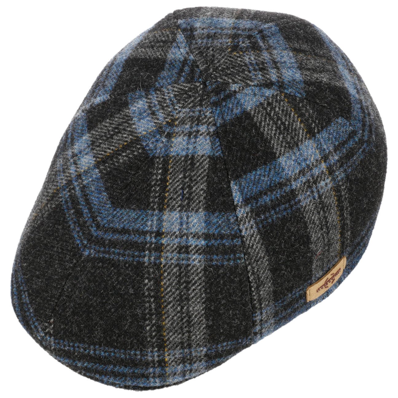 Texas Shadow Plaid Flat Cap - JJ Hat Center ®