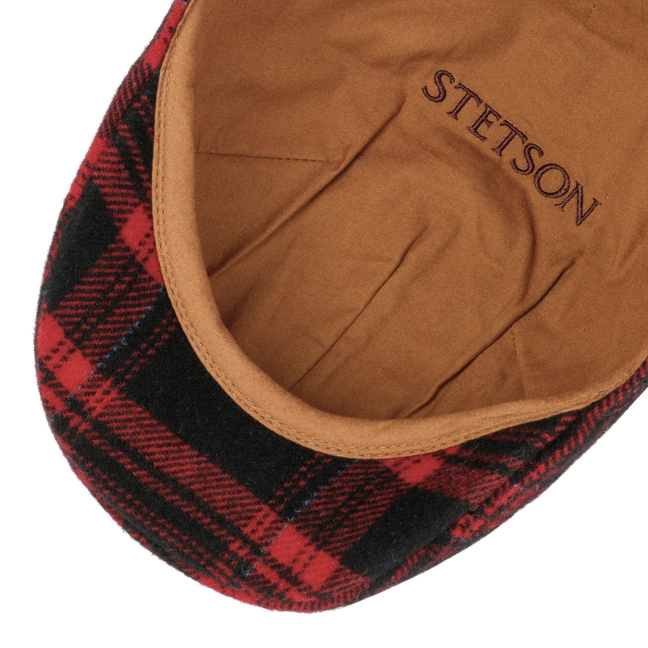 Texas Shadow Plaid Flat Cap - JJ Hat Center ®