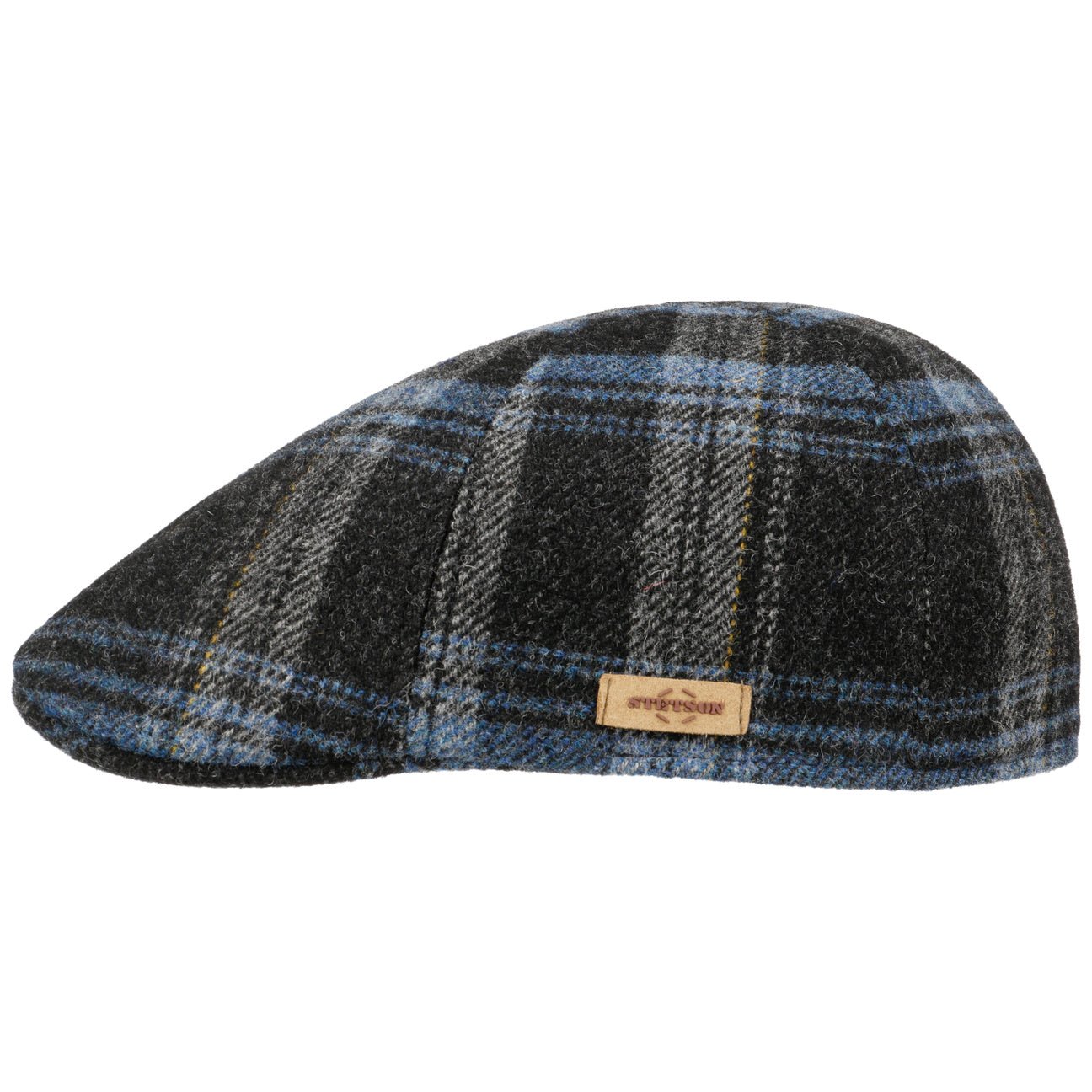 Texas Shadow Plaid Flat Cap - JJ Hat Center ®