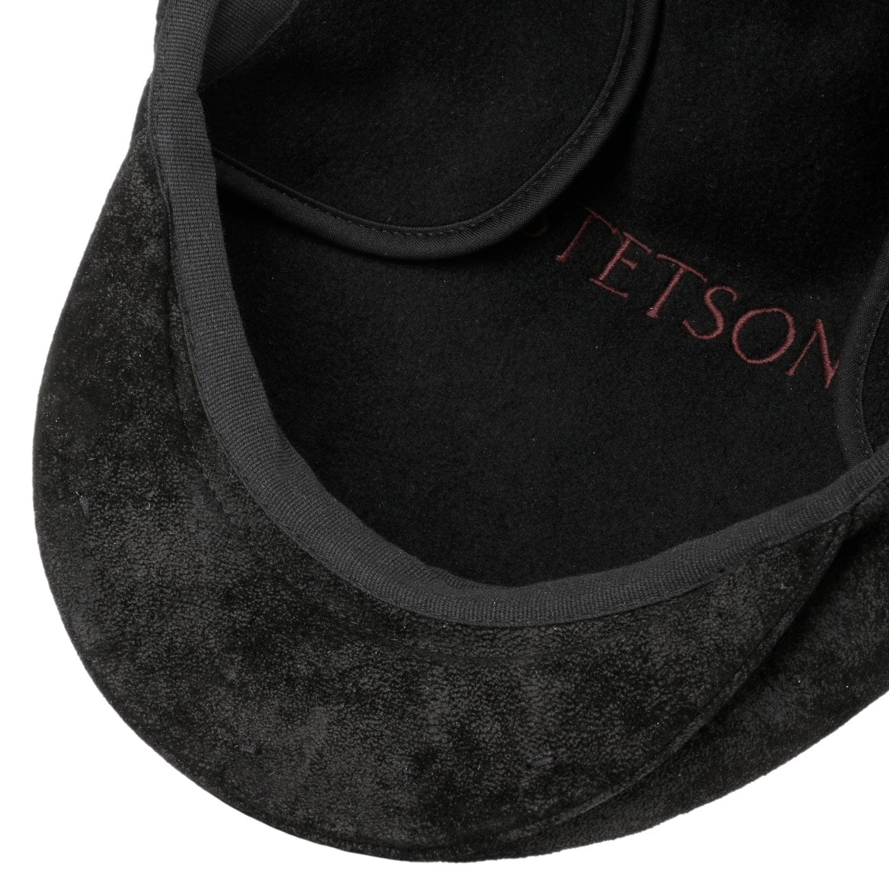 Kent Pigskin Flat Cap with Ear Flaps - JJ Hat Center ®