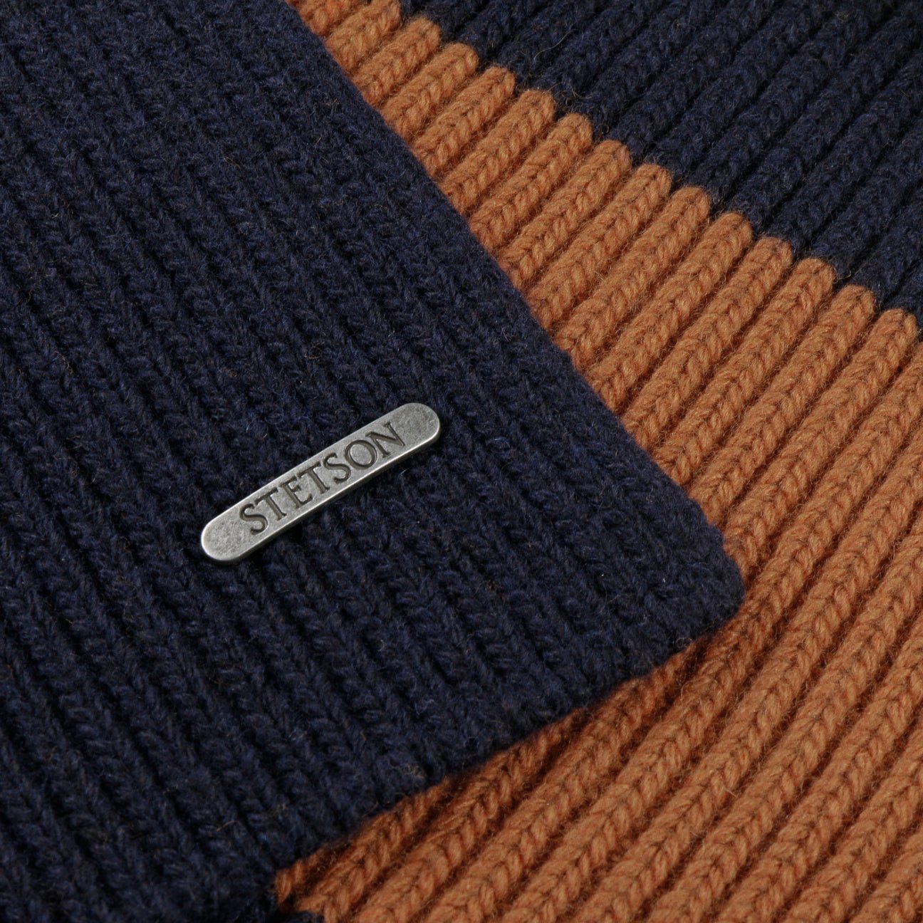 Twotone Stripes Wool Scarf - JJ Hat Center ®
