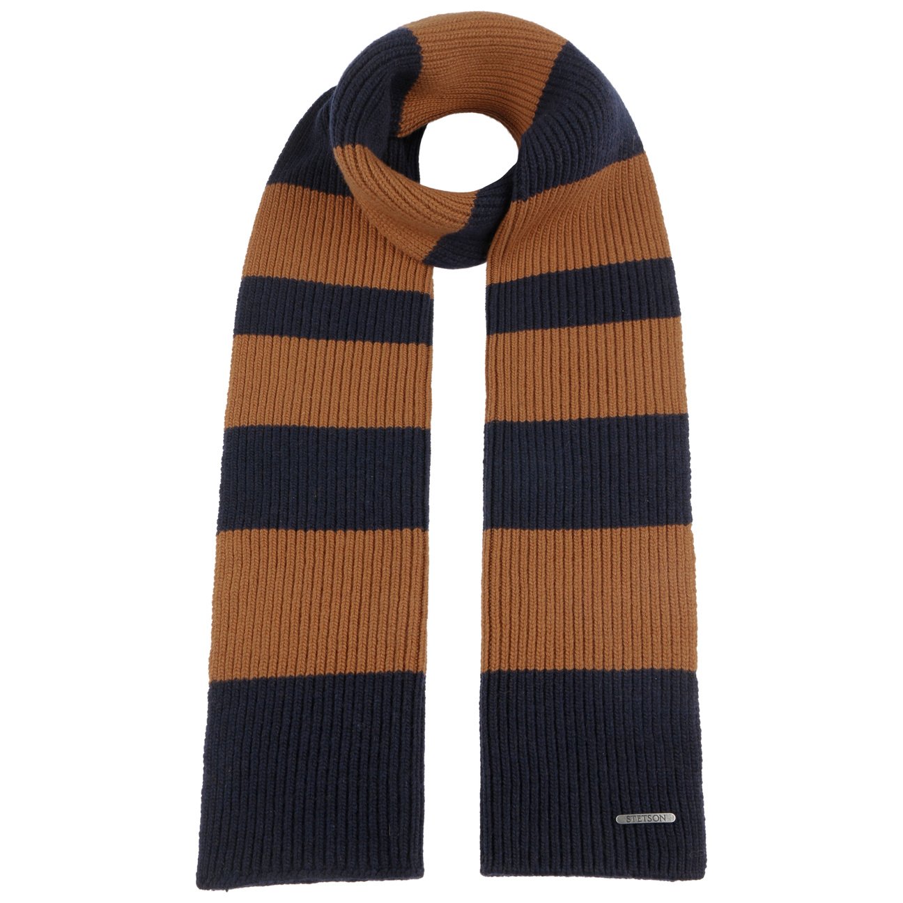 Twotone Stripes Wool Scarf - JJ Hat Center ®
