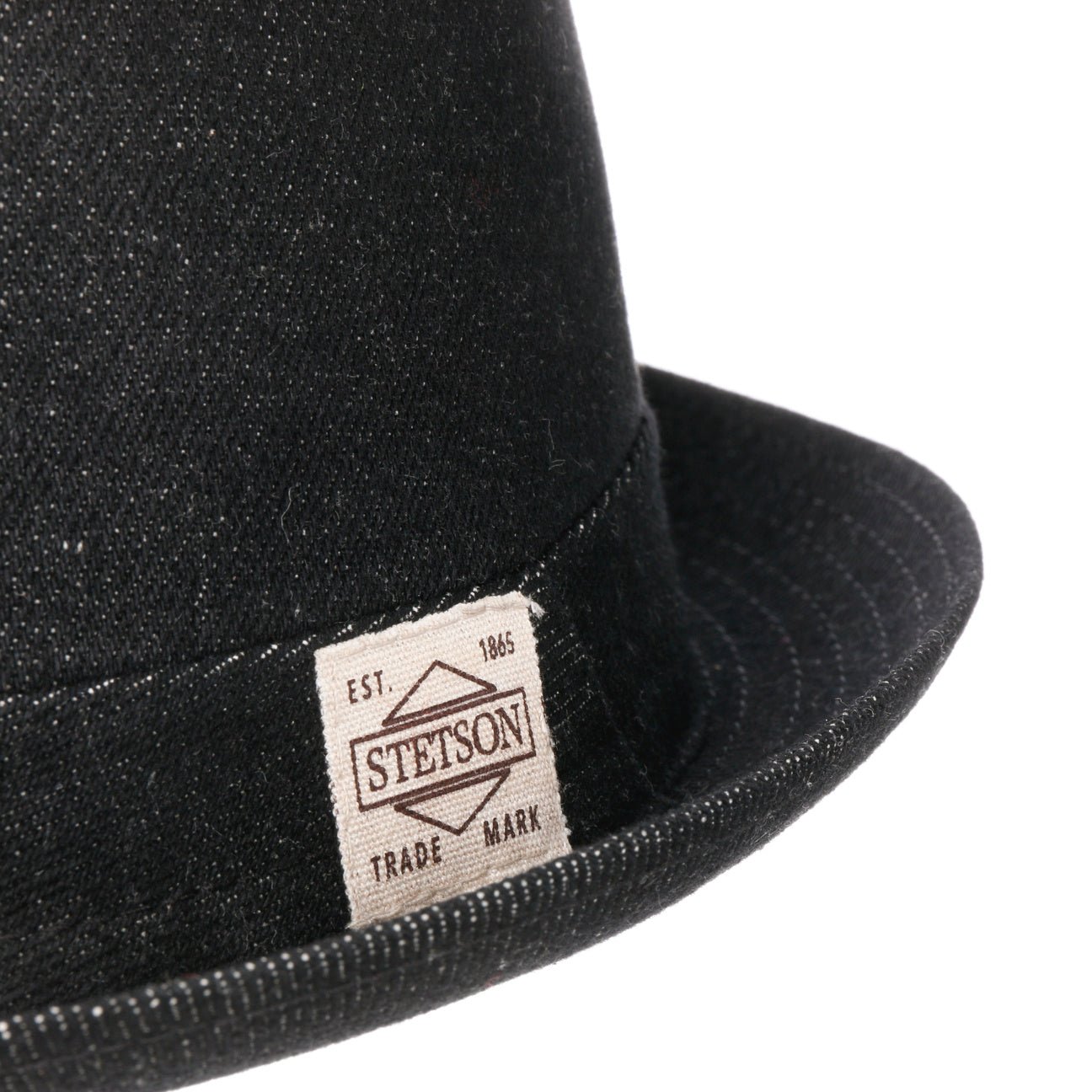 Classic Pork Pie Denim Hat - JJ Hat Center ®