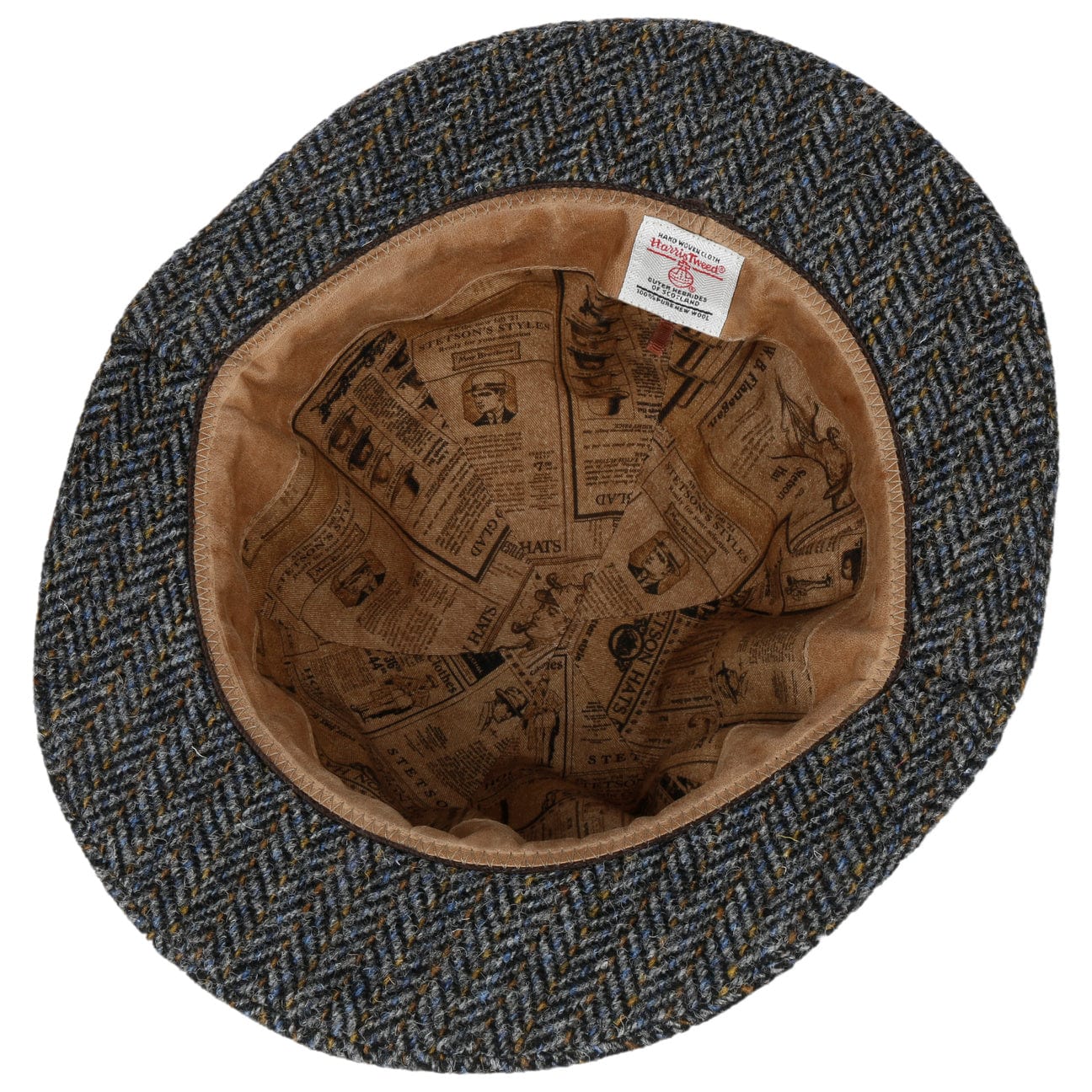 Deerstalker Harris Tweed Wool Hat - JJ Hat Center ®