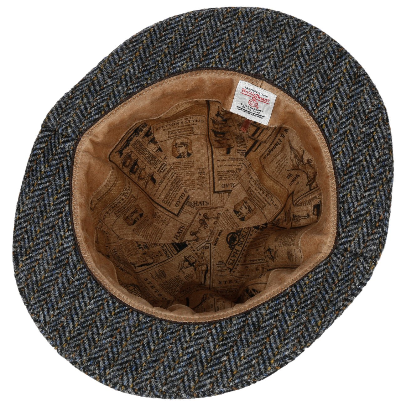 Deerstalker Harris Tweed Wool Hat - JJ Hat Center ®