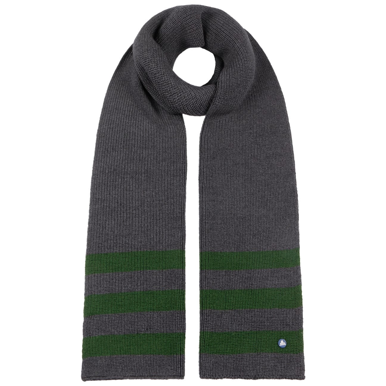 Stripes Knit Scarf by Hammaburg - JJ Hat Center ®