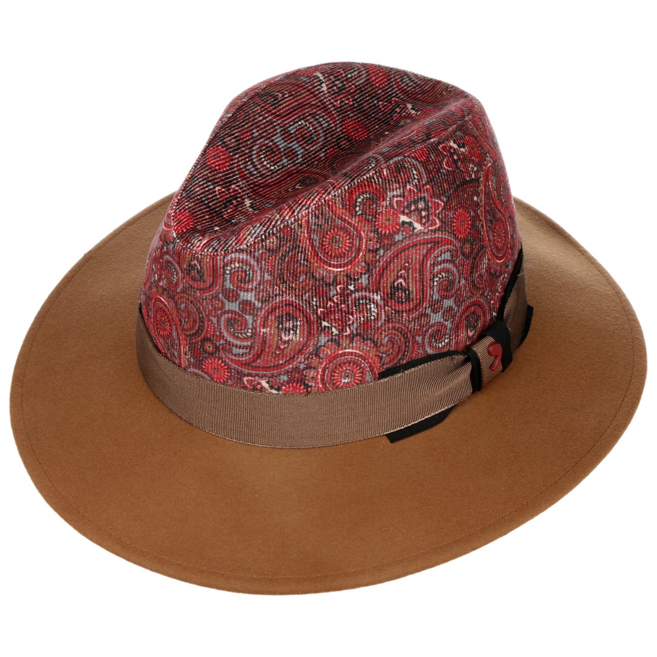 Paisley Crown Wool Hat - JJ Hat Center ®