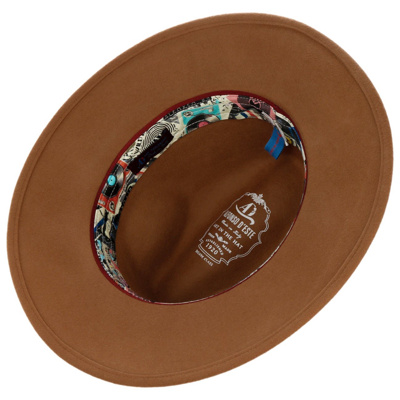 Paisley Crown Wool Hat - JJ Hat Center ®