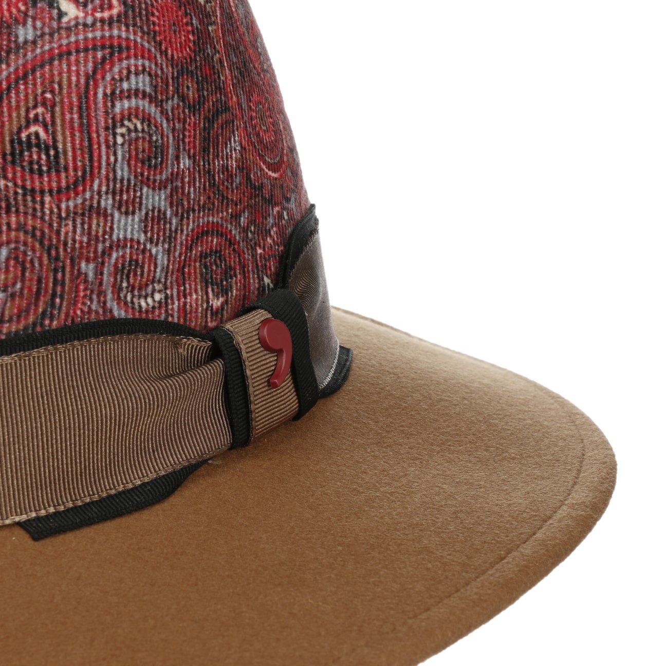 Paisley Crown Wool Hat - JJ Hat Center ®