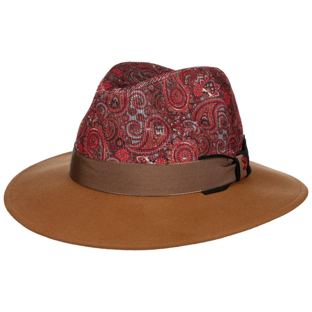 Paisley Crown Wool Hat - JJ Hat Center ®
