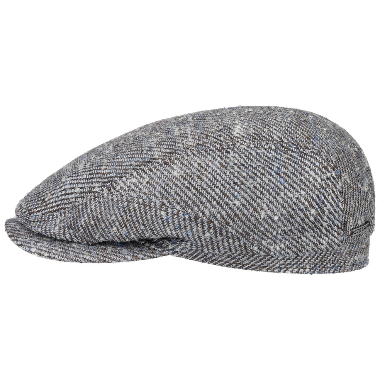 Plainfield Silk Wool Flat Cap - JJ Hat Center ®