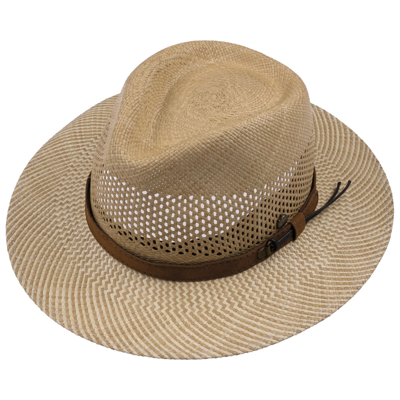 Twotone Brim Traveller Panama Hat - JJ Hat Center ®