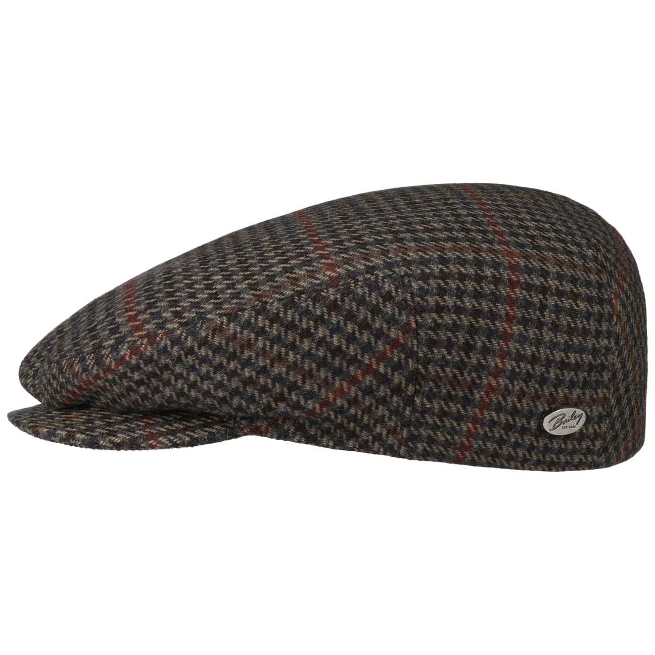Lord Check Flat Cap - JJ Hat Center ®