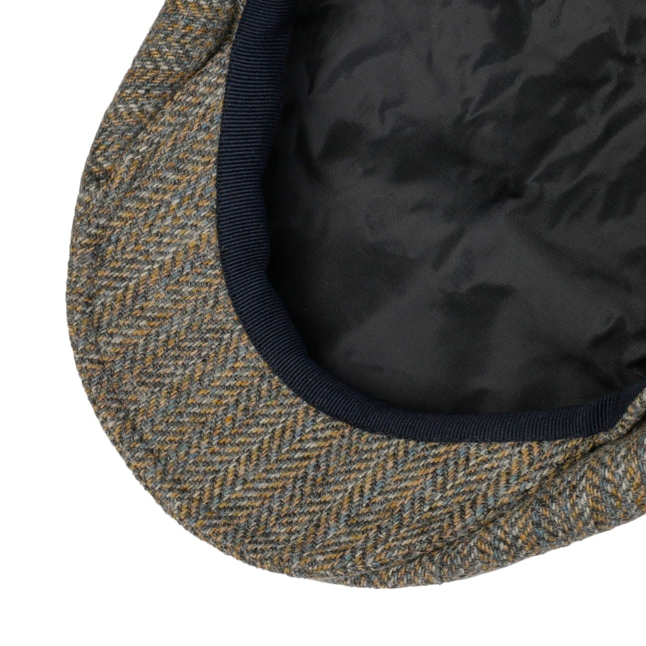 Galvin Stripe Herringbone Flat Cap - JJ Hat Center ®
