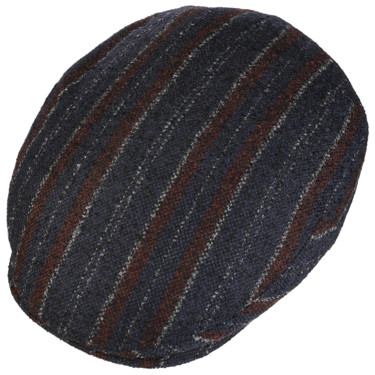 Kent Lana Stripe Flat Cap - JJ Hat Center ®