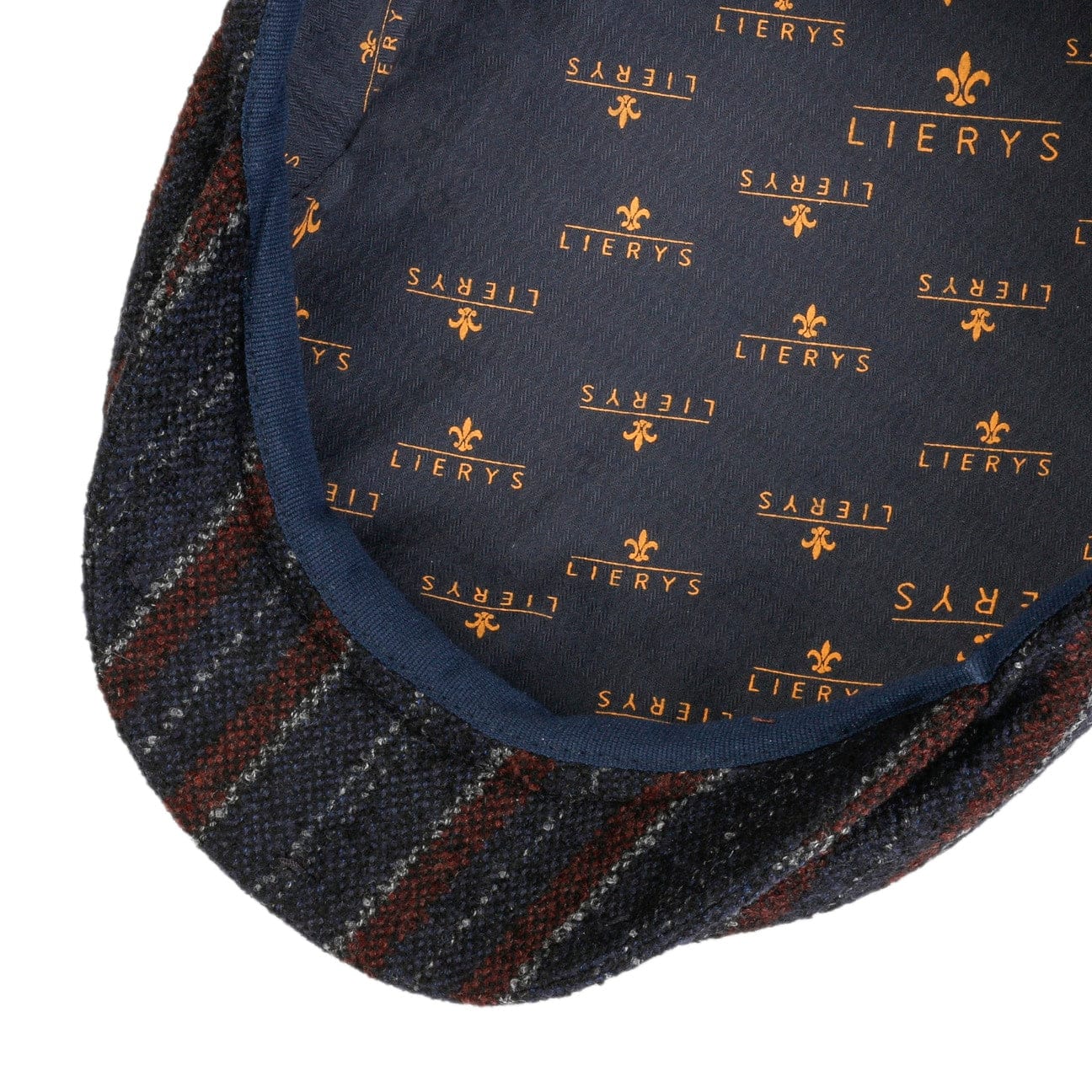 Kent Lana Stripe Flat Cap - JJ Hat Center ®