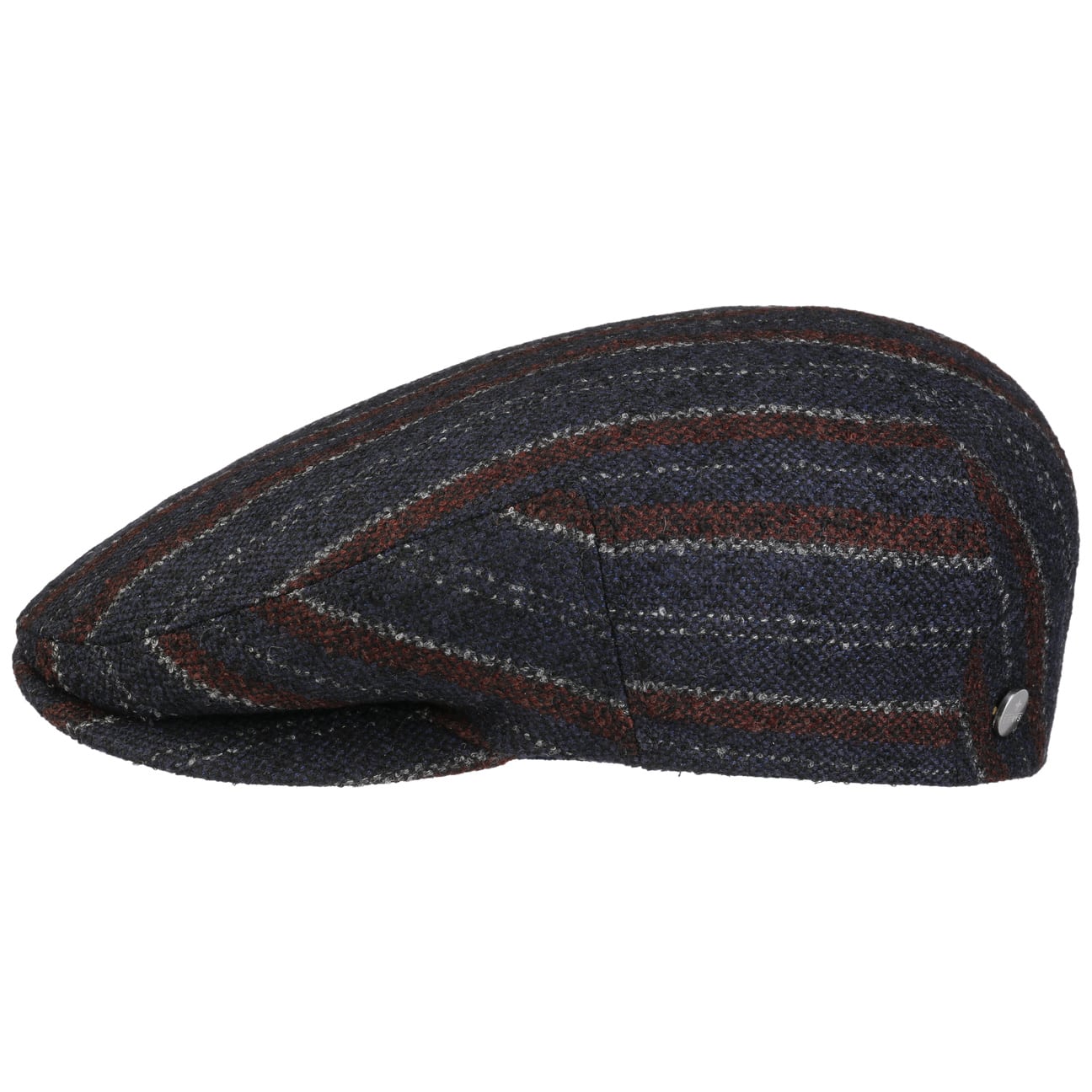 Kent Lana Stripe Flat Cap - JJ Hat Center ®