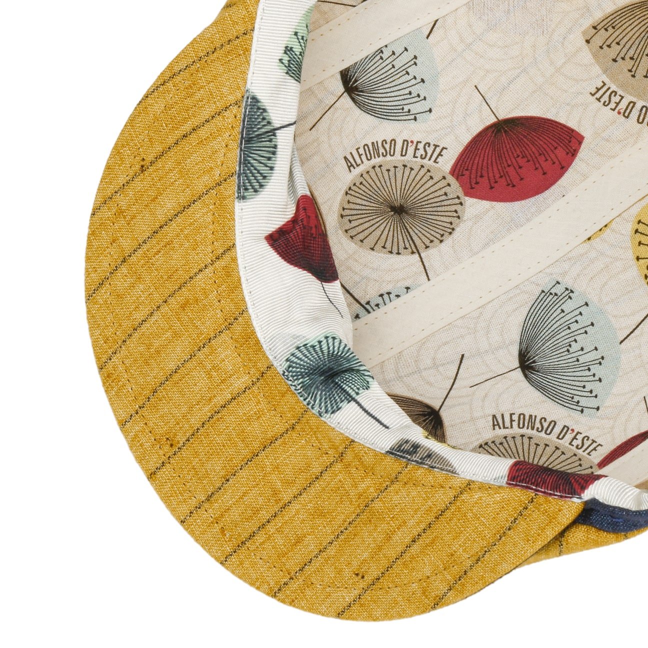 Linen Stripes Flat Cap - JJ Hat Center ®