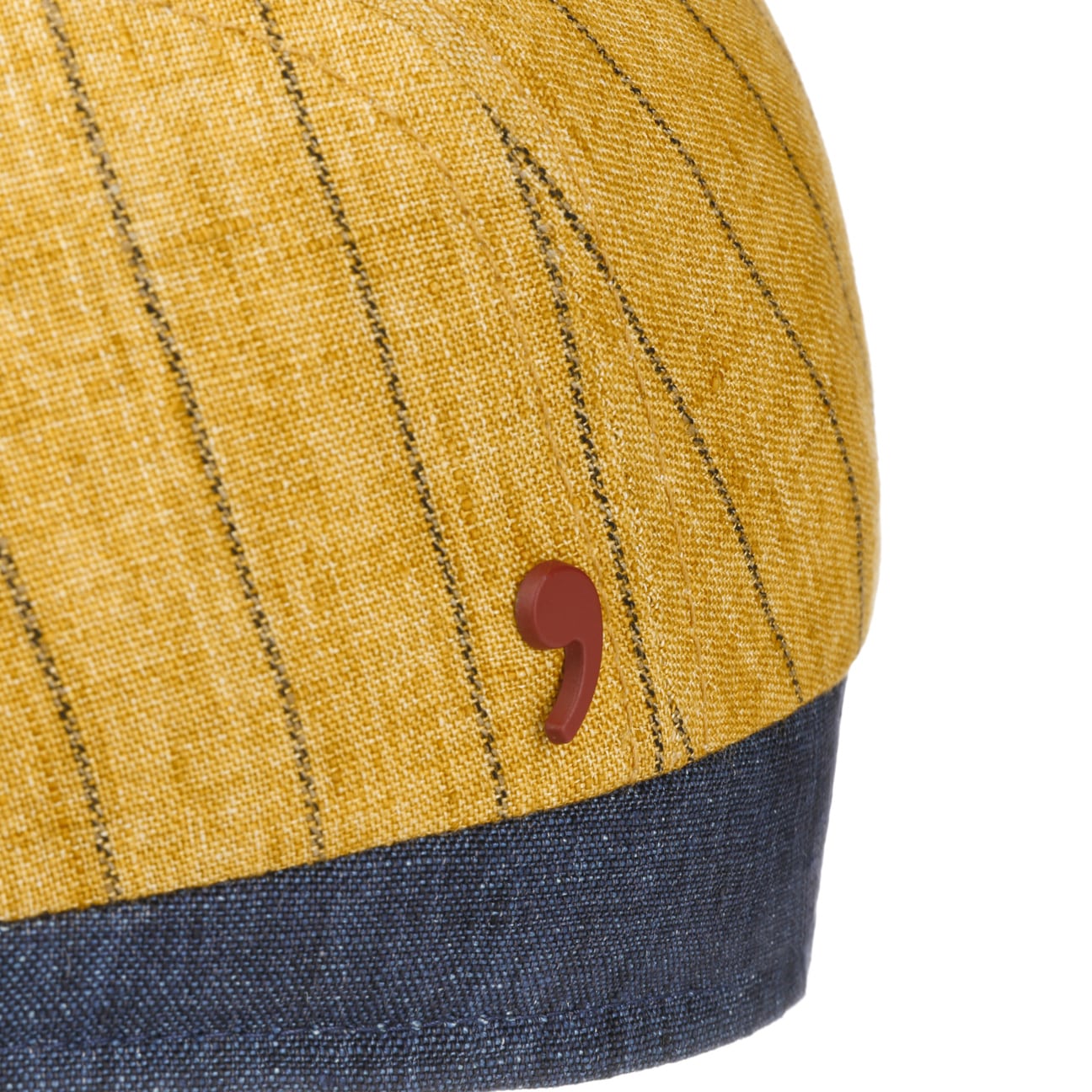 Linen Stripes Flat Cap - JJ Hat Center ®