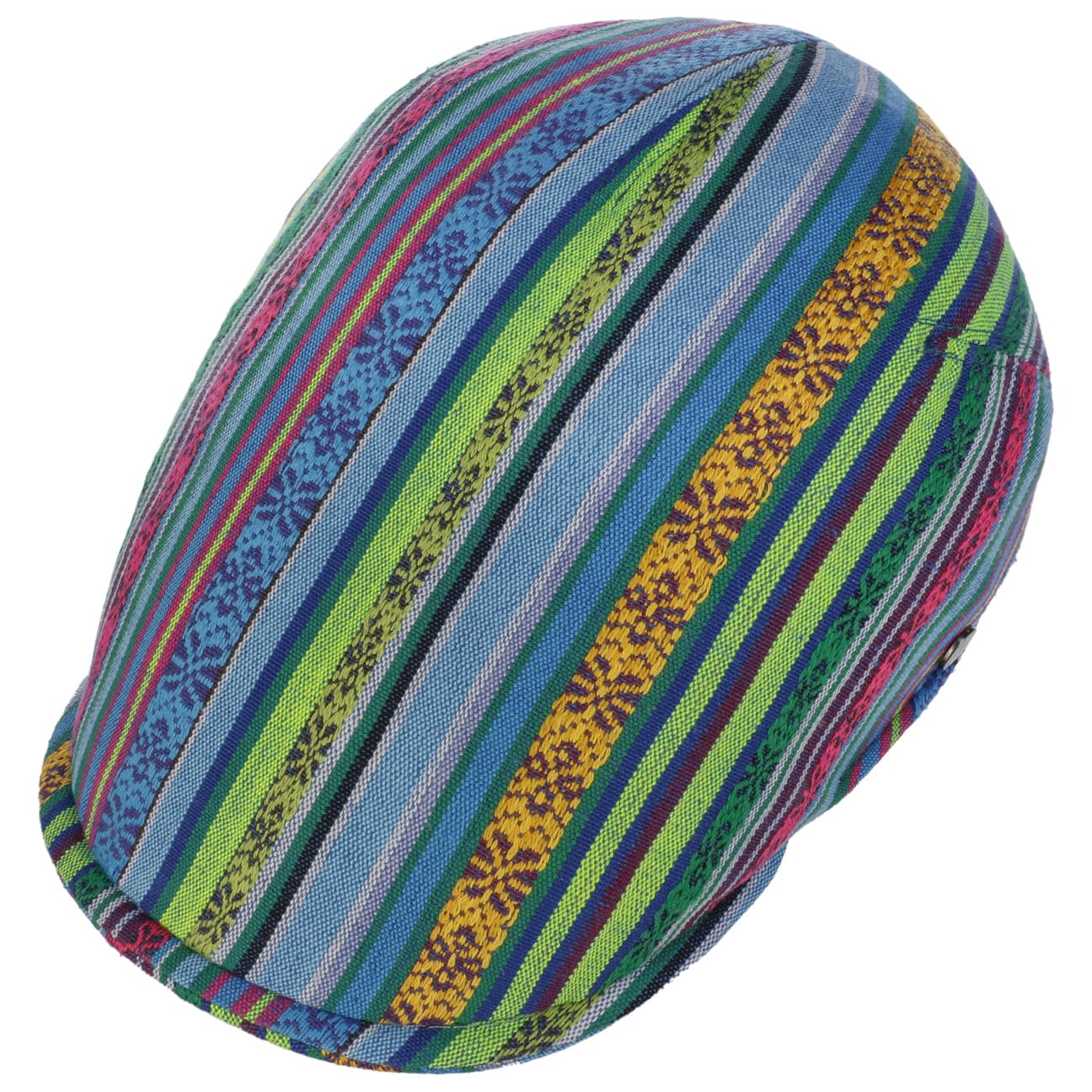 Fresh Stripes Flat Cap - JJ Hat Center ®