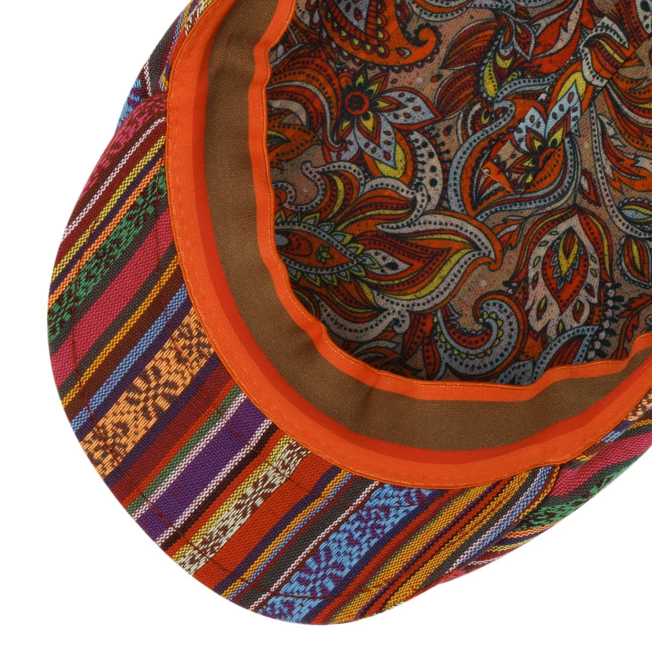 Fresh Stripes Flat Cap - JJ Hat Center ®