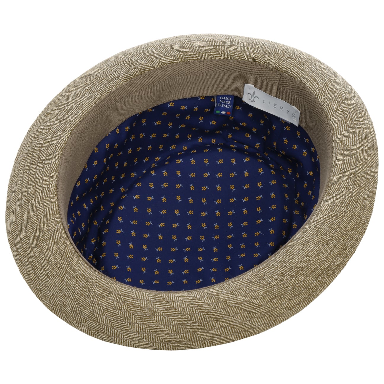 Herringbone Pork Pie Cloth Hat - JJ Hat Center ®