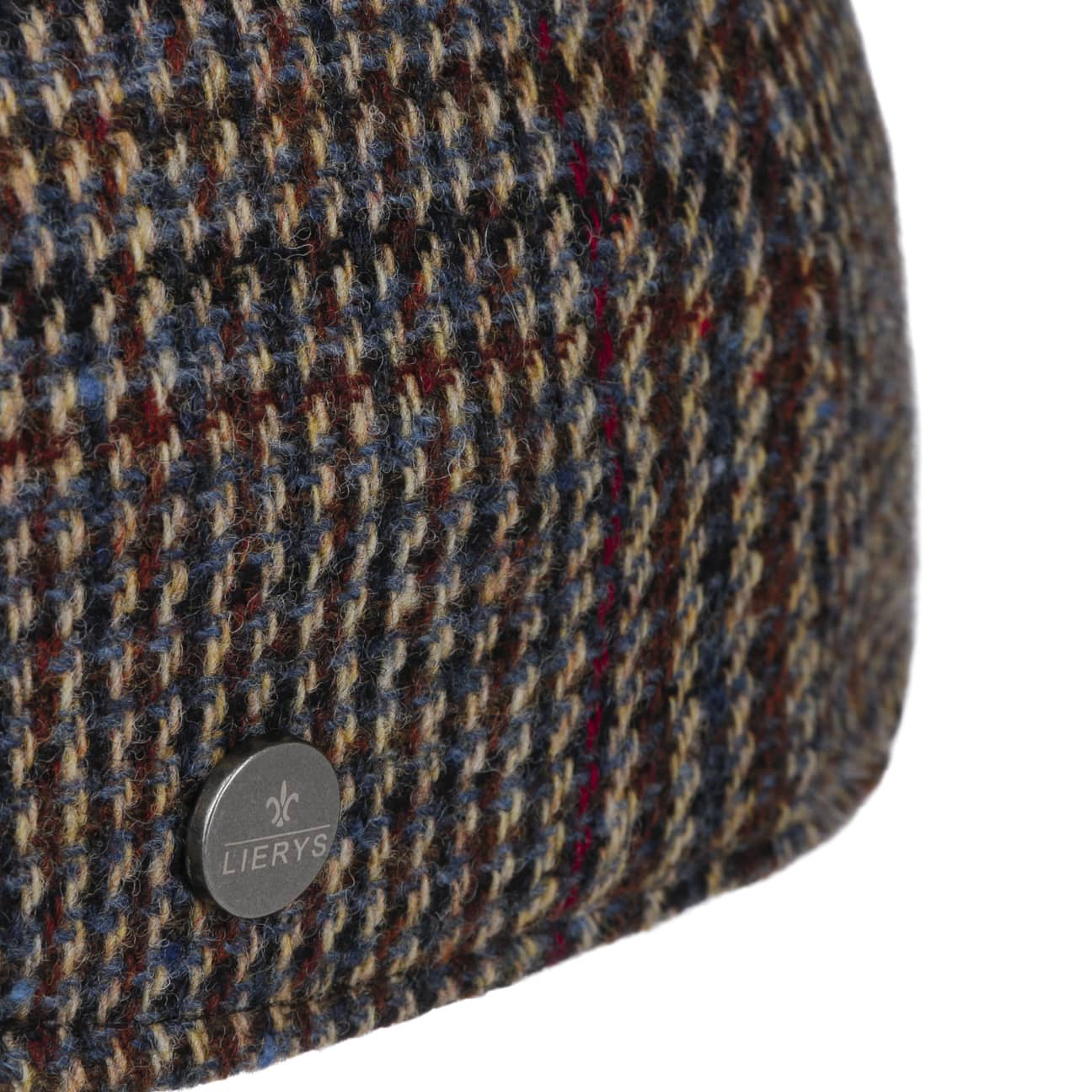 Spickard Wool Glencheck 6 - Quarter Cap - JJ Hat Center ®