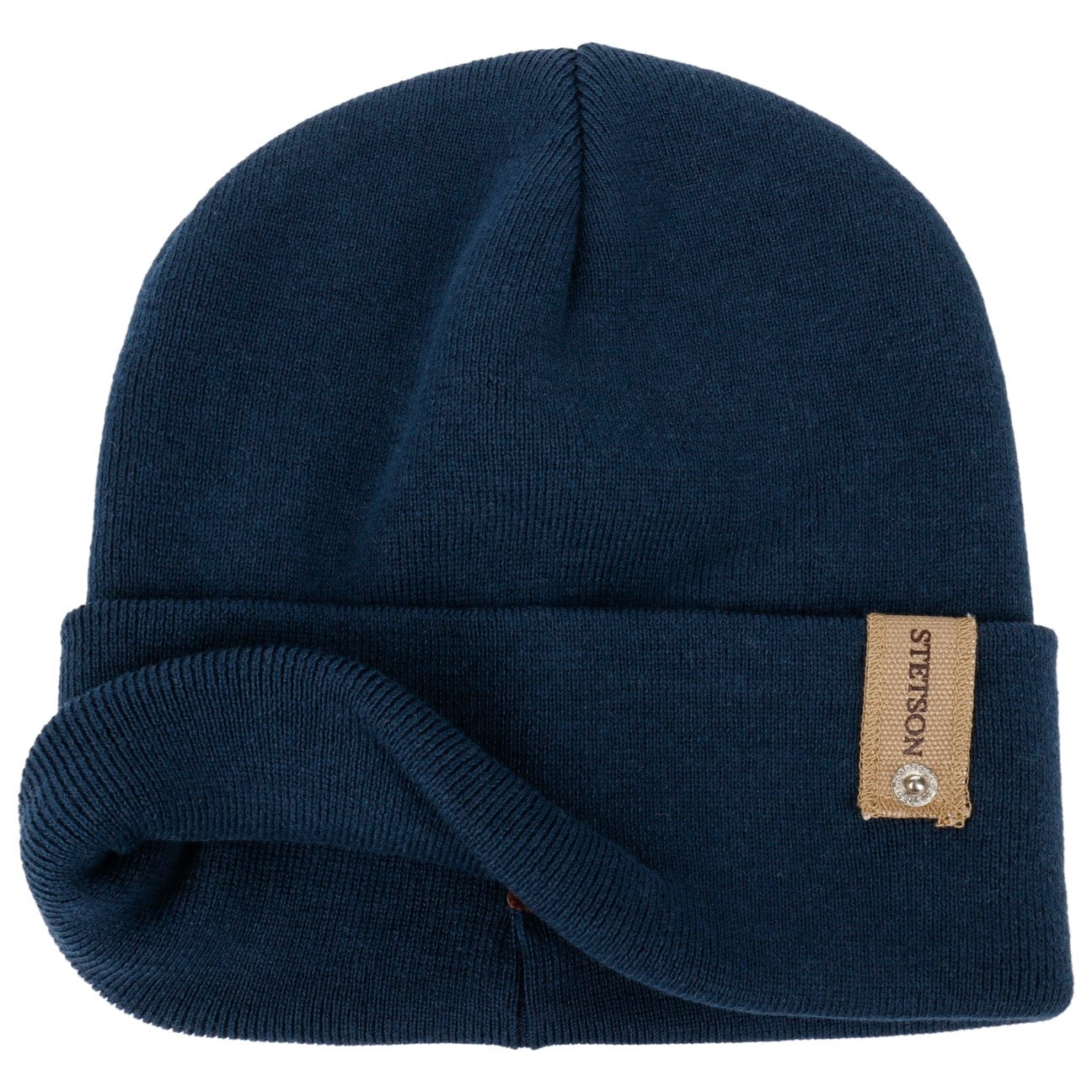 Organic Cotton Merino Beanie With Cuff - JJ Hat Center ®