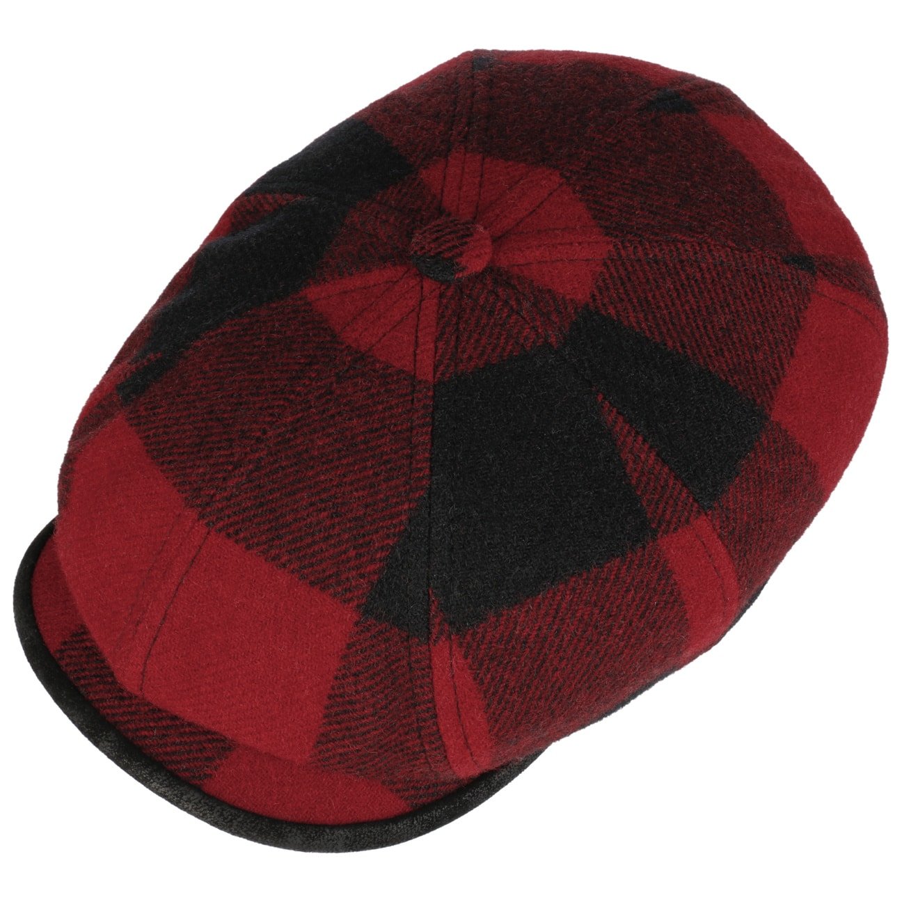 8 Panel Check Newsboy Cap - JJ Hat Center ®