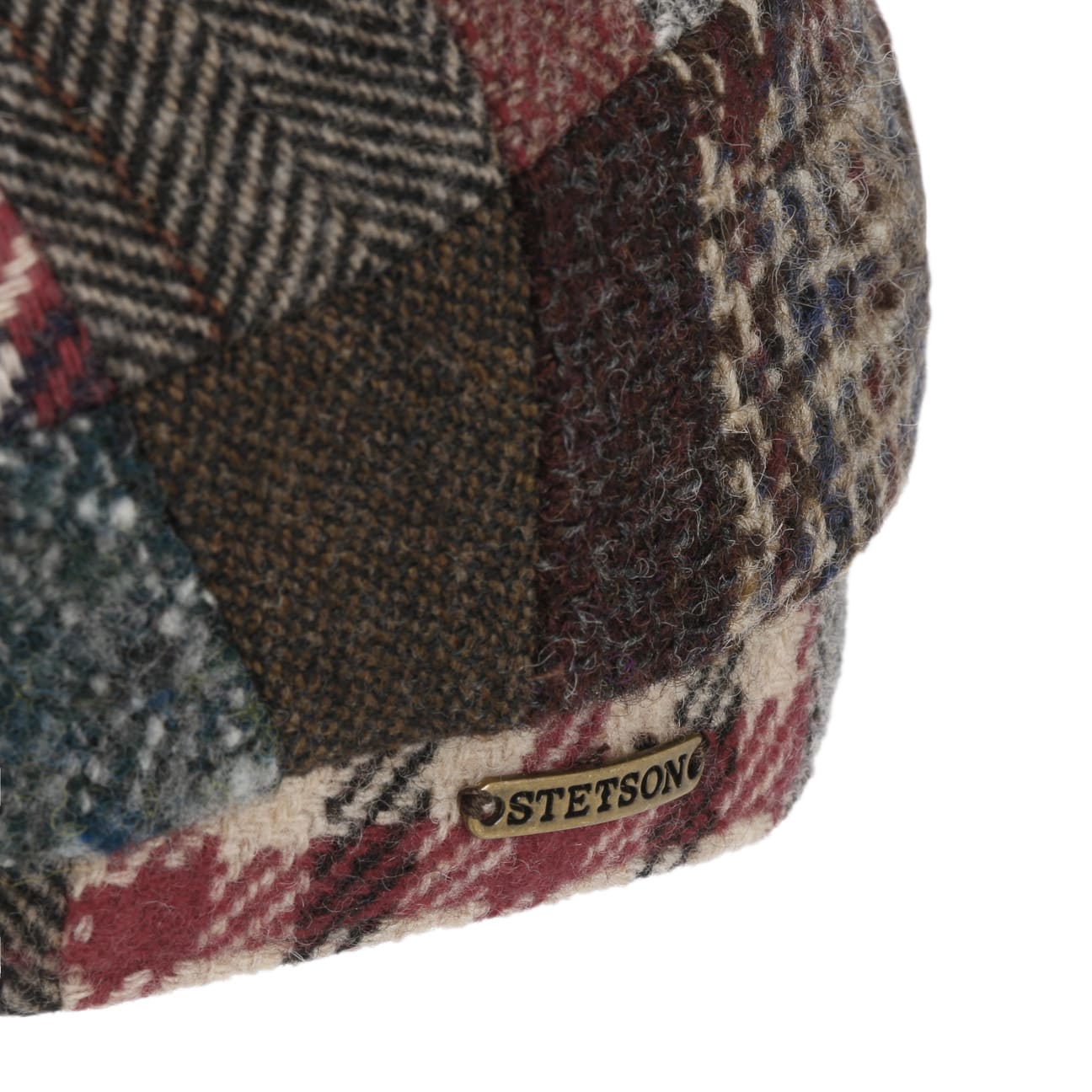 Hatteras Patchwork Mix Newsboy Cap - JJ Hat Center ®