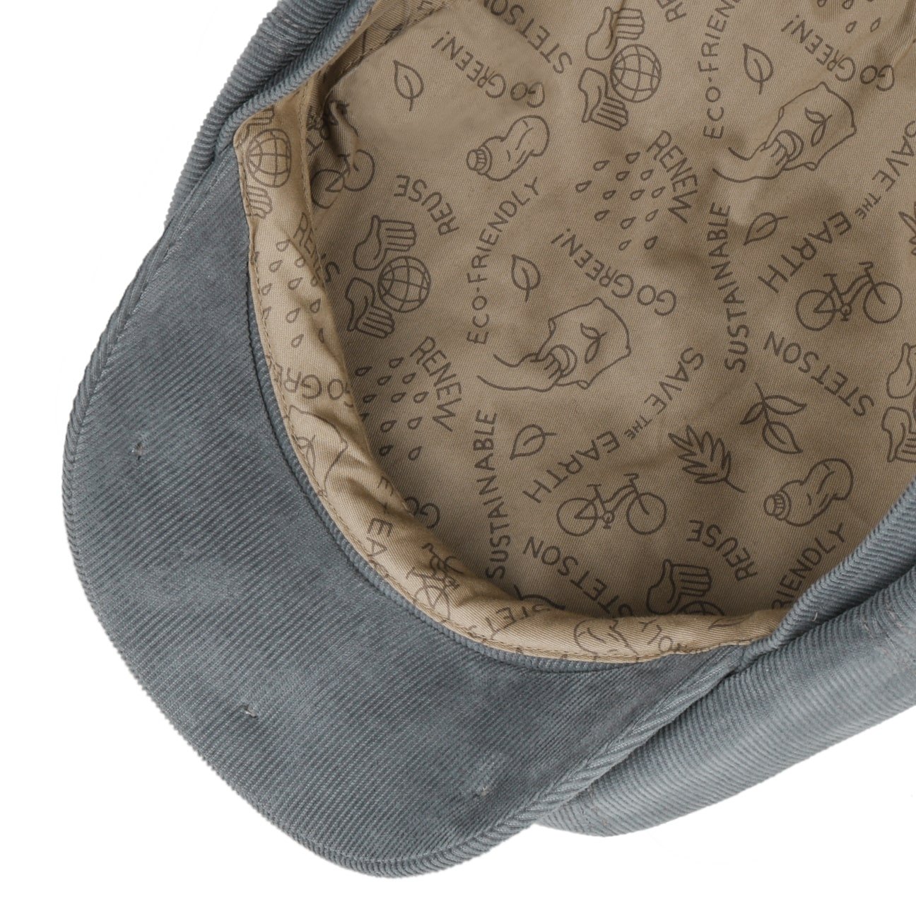 Hatteras Sustainable Corduroy Flat Cap - JJ Hat Center ®