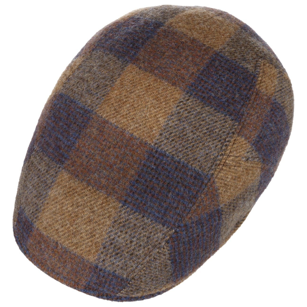 Ankeny Ivy Wool Check Flat Cap - JJ Hat Center ®