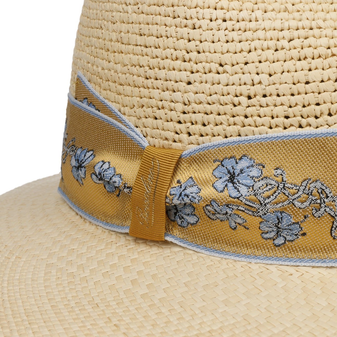 Reverse Crown Flower Straw Hat - JJ Hat Center ®