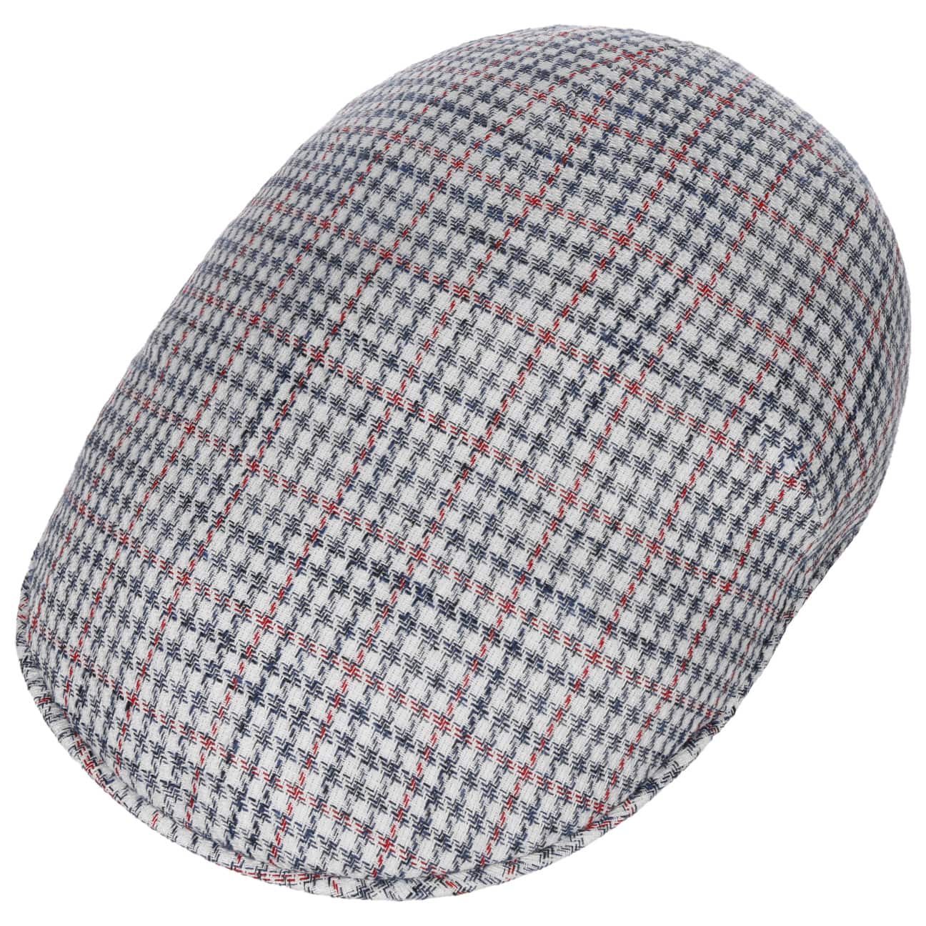 Summer Houndstooth Flat Cap - JJ Hat Center ®