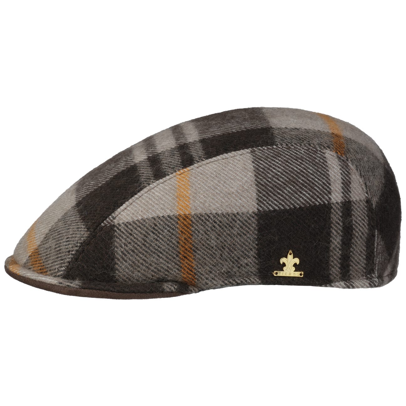 Mattrick Wool Check Flat Cap - JJ Hat Center ®