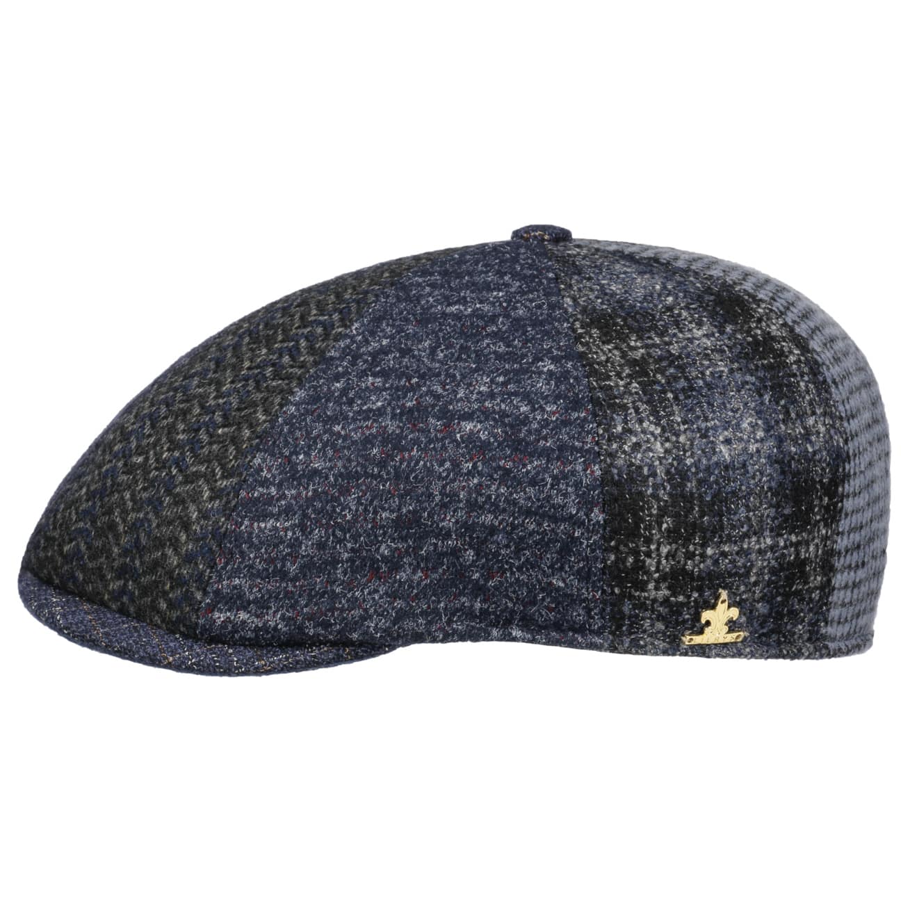 Wessington Patchwork Flat Cap - JJ Hat Center ®