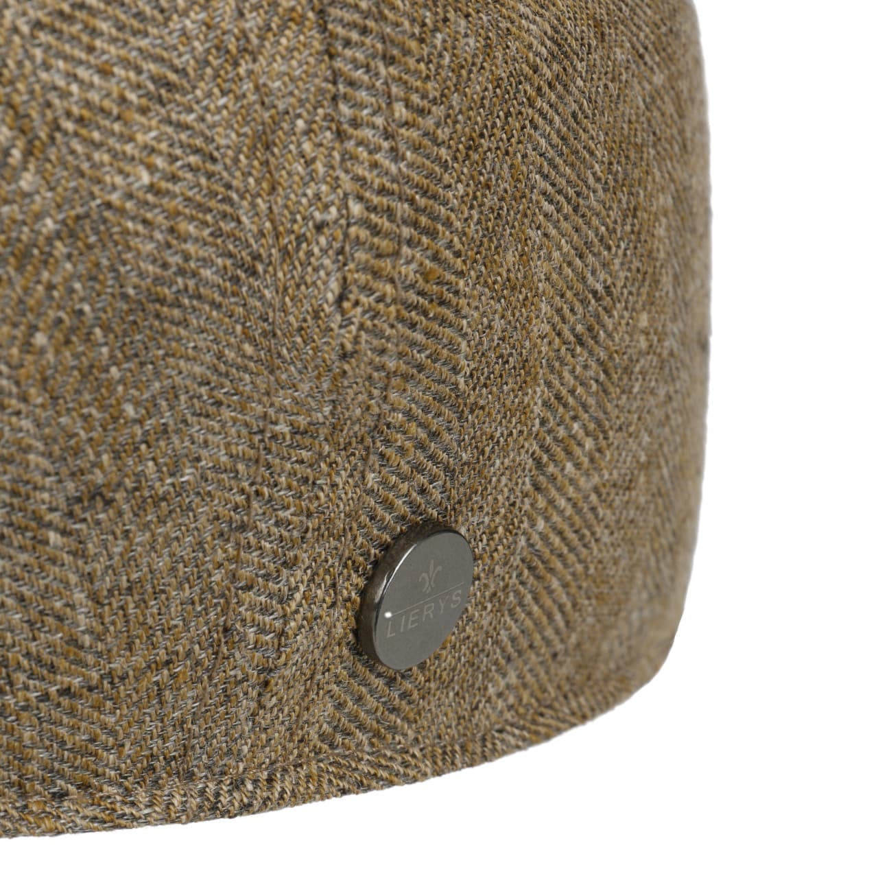 Herringbone Linen Newsboy Cap - JJ Hat Center ®