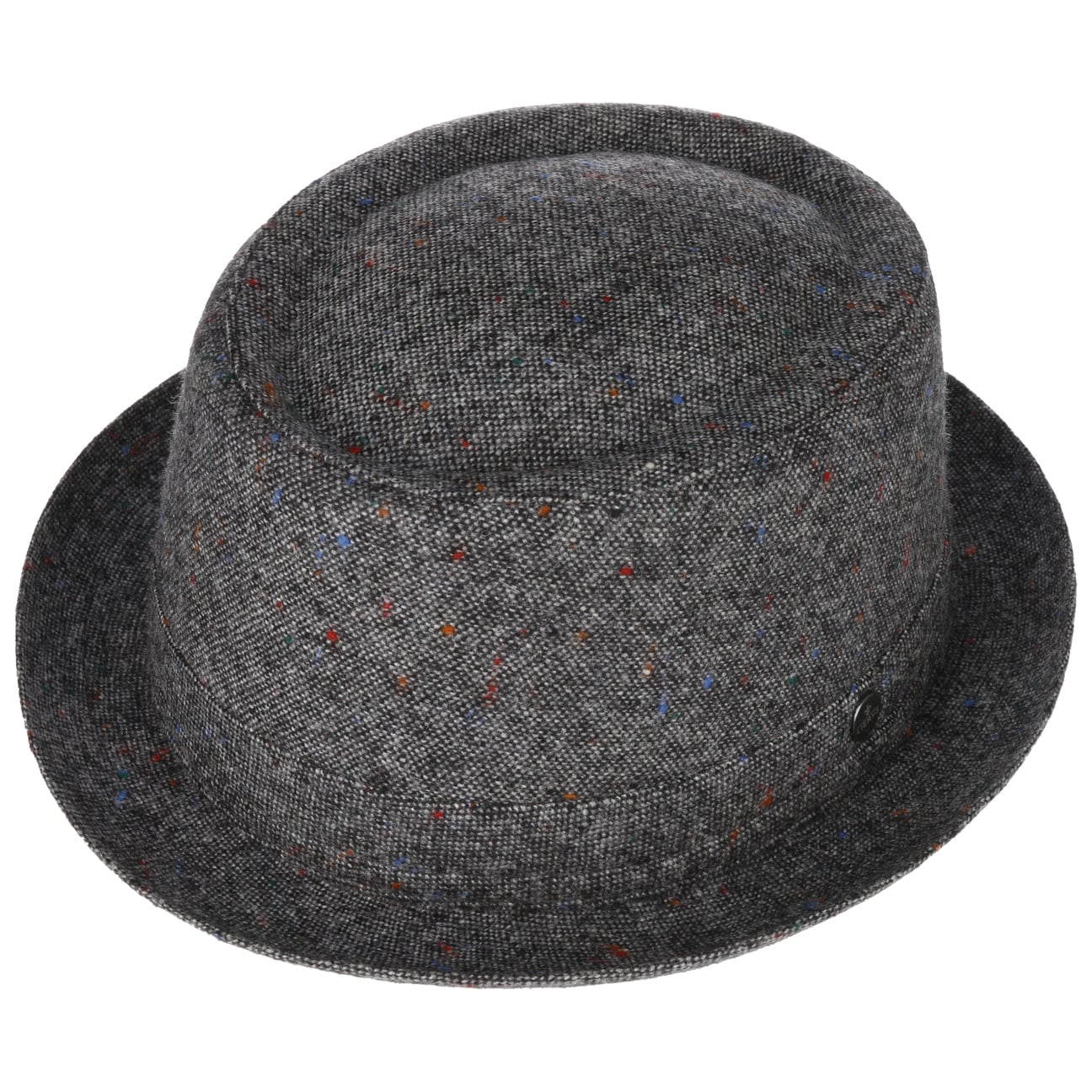 Colour Spots Pork Pie Wool Hat - JJ Hat Center ®