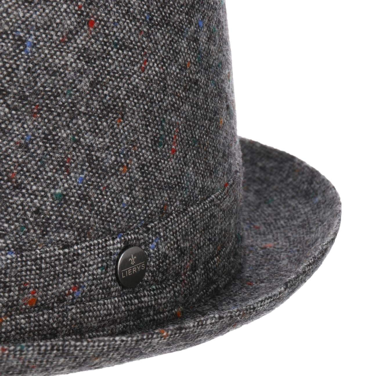 Colour Spots Pork Pie Wool Hat - JJ Hat Center ®