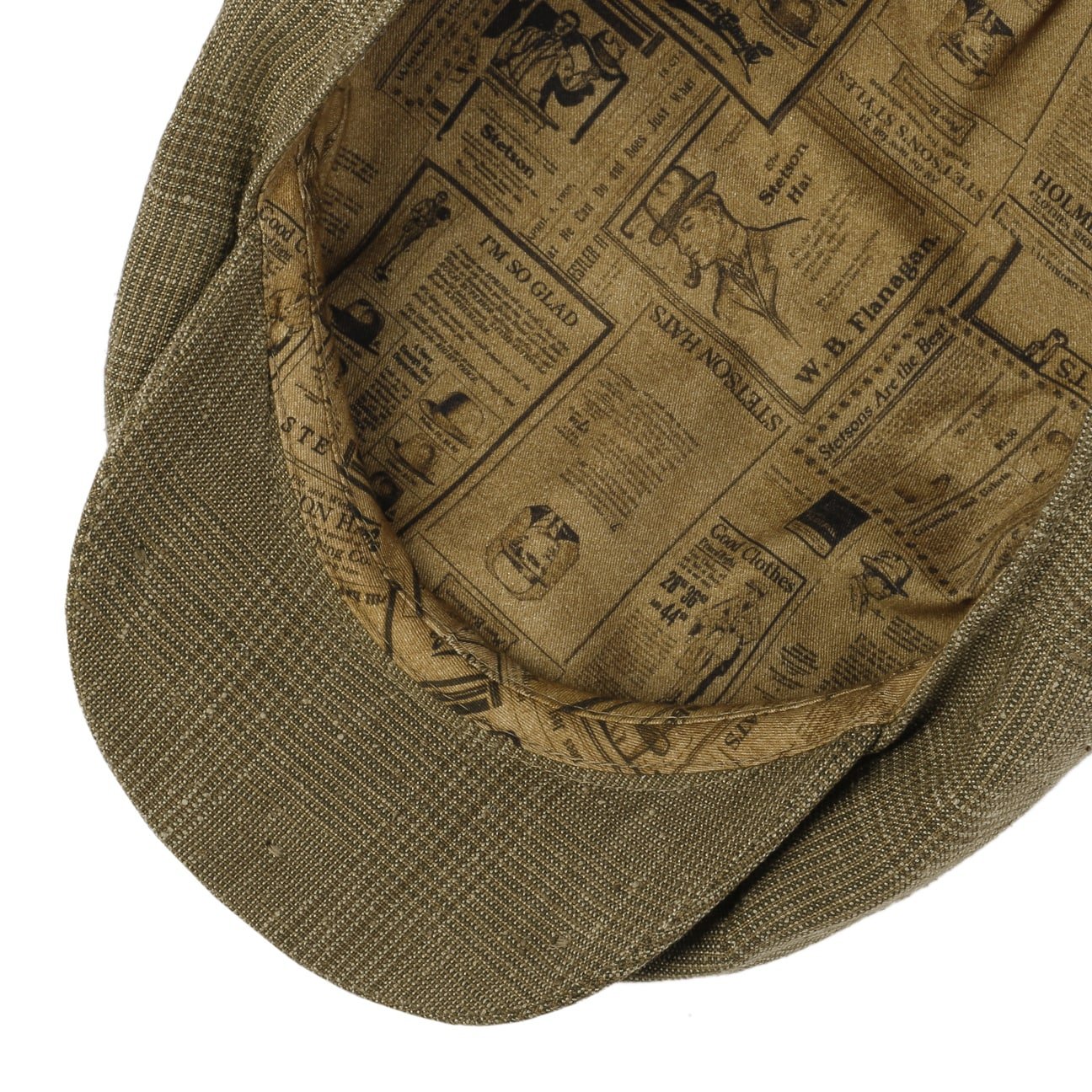 Eight Panel Tweed Cap - JJ Hat Center ®